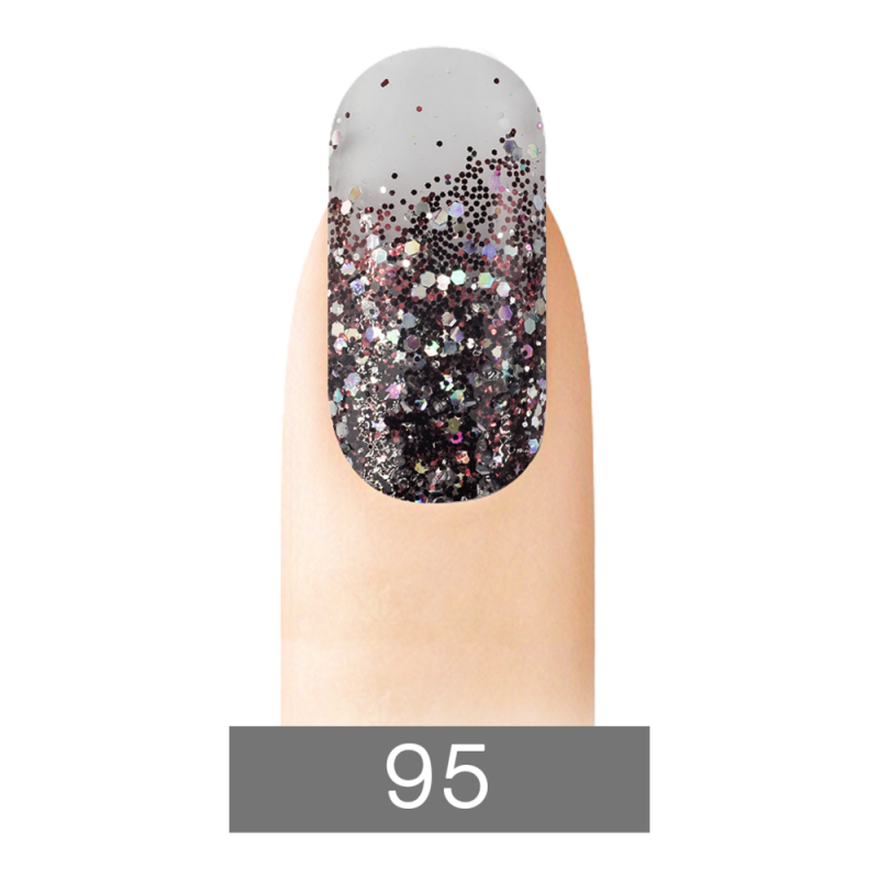 Cre8tion Nail Art Glitter, 095 0.5oz KK1031 